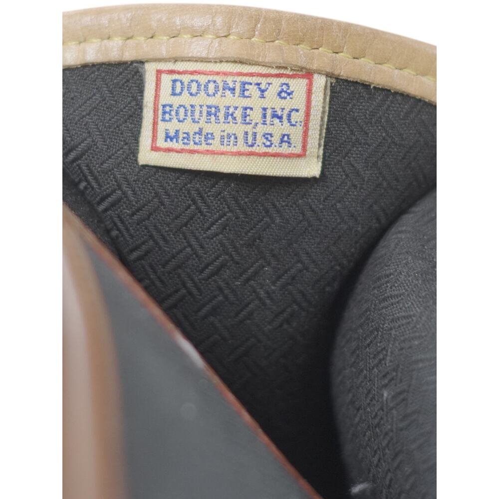 Vintage Dooney & Bourke USA Canvas Leather Dome Satchel Refurbished - Picture 2 of 16